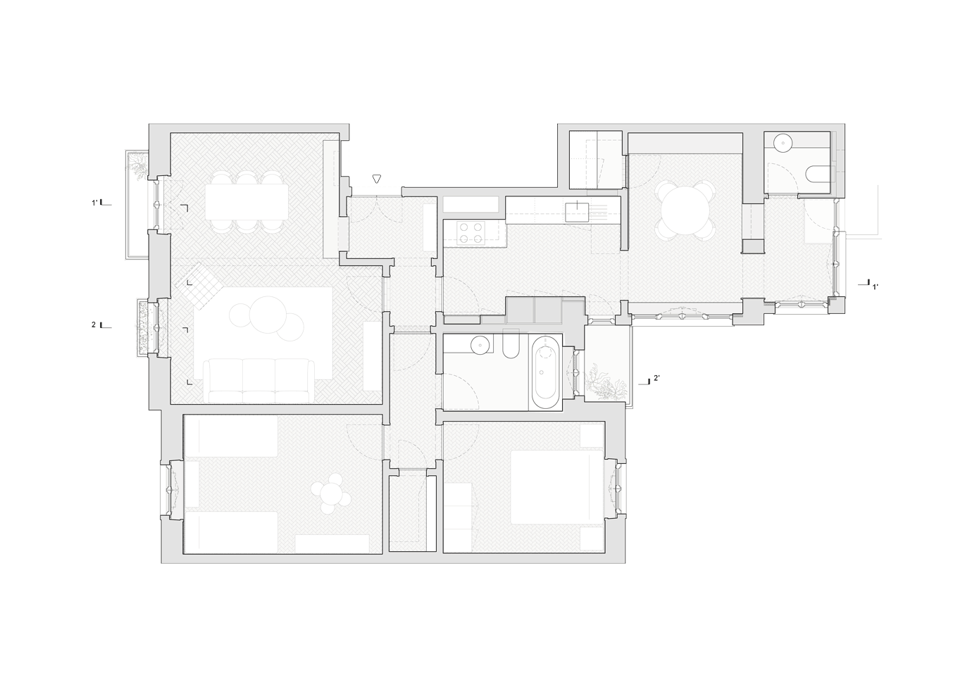 Capitão Baptista - Interior Housing Renovation