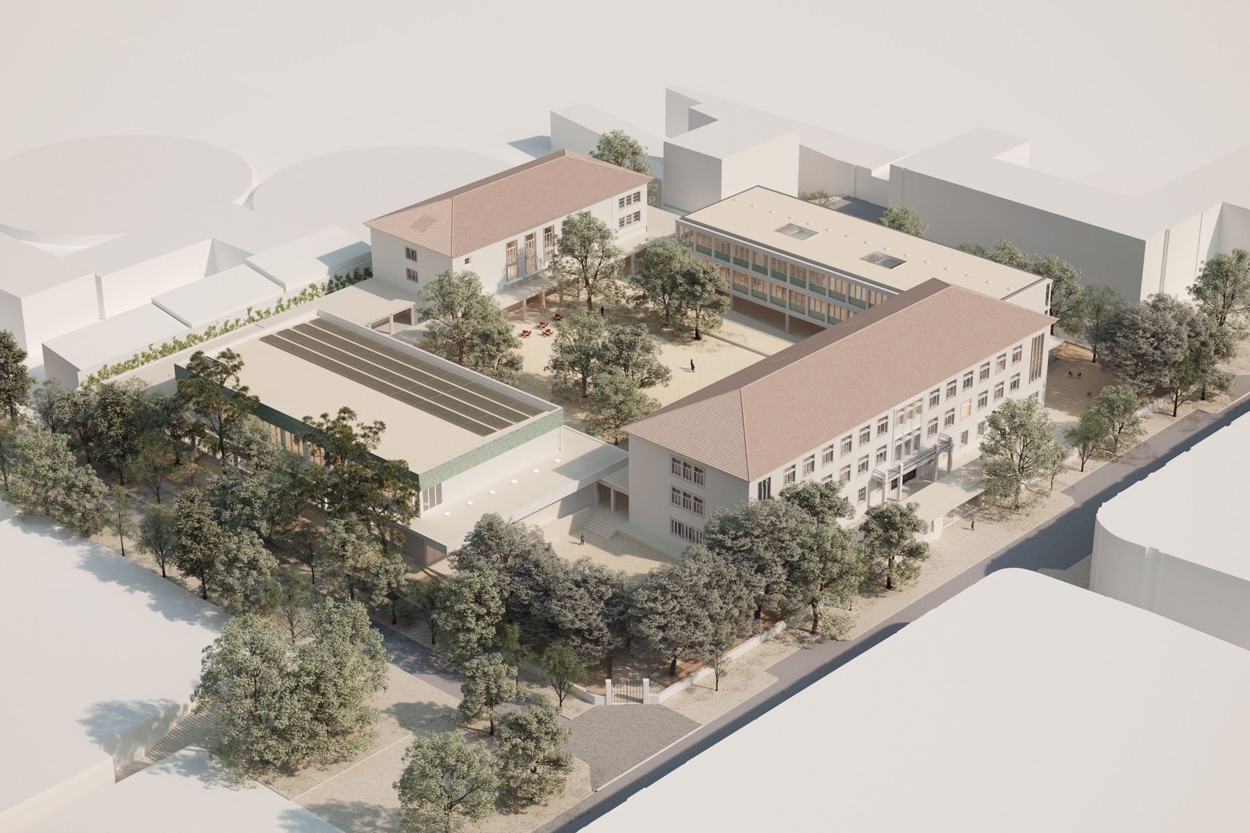 Rehabilitation Nuno Gonçalves School