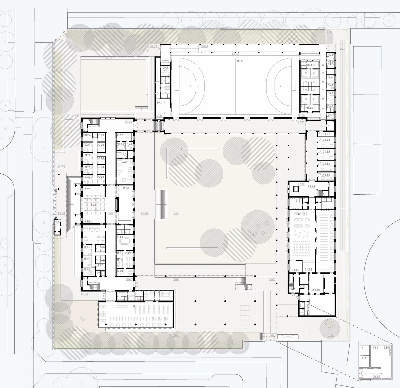 Rehabilitation Nuno Gonçalves School